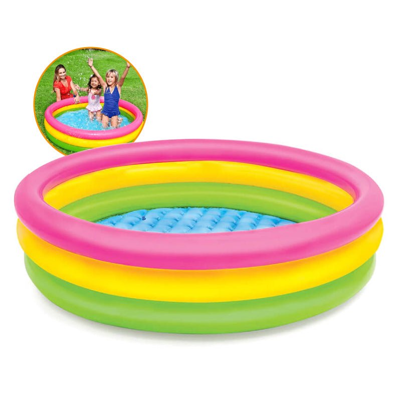 Piscina Inflable Multicolor Redonda Infantil Intex 57412 - Lhua Store