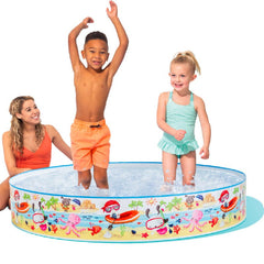 Piscina Rigida Para Niños Beach Days 152x25cm Intex 56451 - Lhua Store