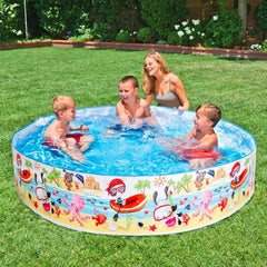 Piscina Rigida Para Niños Beach Days 152x25cm Intex 56451 - Lhua Store