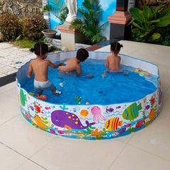 Piscina Rigida Para Niños Ocean Play 183x38cm Intex 56452 - Lhua Store