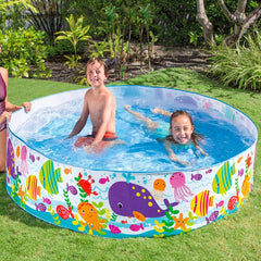 Piscina Rigida Para Niños Ocean Play 183x38cm Intex 56452 - Lhua Store