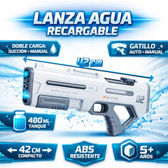 Pistola De Agua Eléctrica Auto Recarga Juguete Niños - Lhua Store