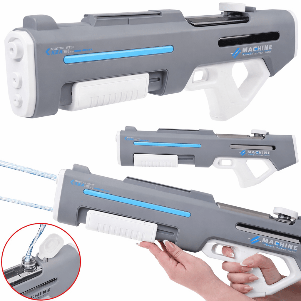 Pistola De Agua Electrica Recargable Grande Niños Juguete - Lhua Store