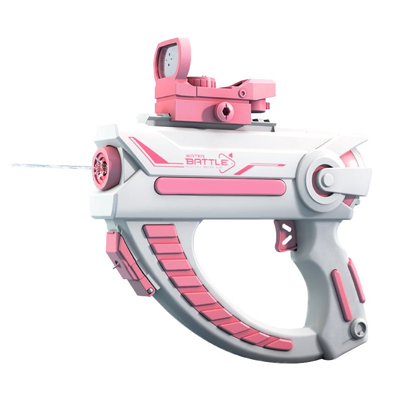 Pistola De Agua Electrica Rosado Recargable Niños Juguete Verano - Lhua Store