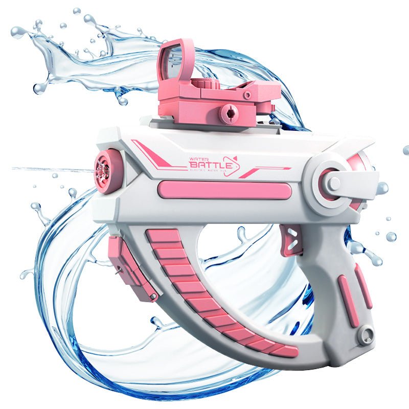 Pistola De Agua Electrica Rosado Recargable Niños Juguete Verano - Lhua Store