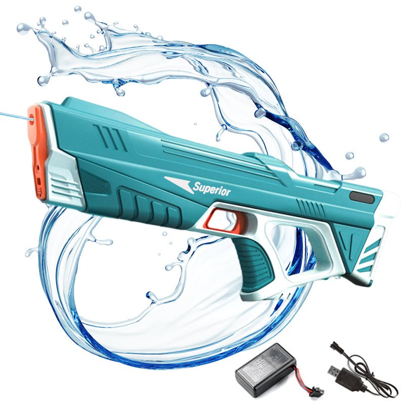 Pistola De Agua Eléctrica Succion Automatica Niños Juguete Verano - Lhua Store