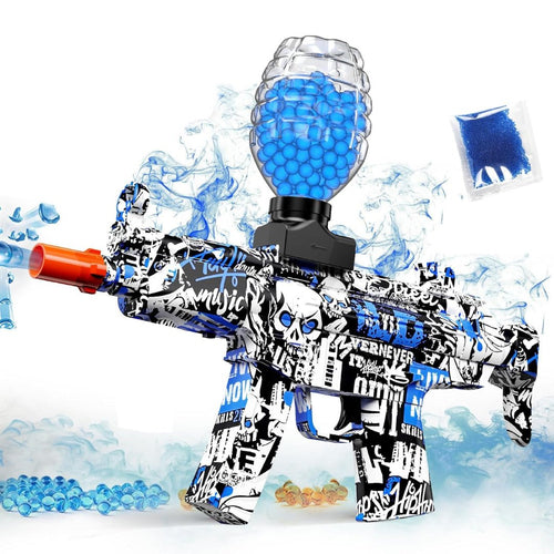 Pistola De Hidrogel Eléctrica M416 Recargable Juguete Niños Azul - Lhua Store