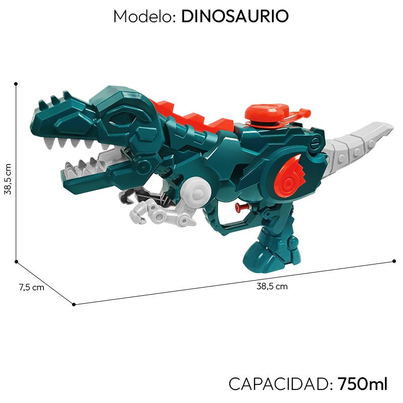 Pistola Lanza Agua Dinosaurio Juguete Niños Verano - Lhua Store