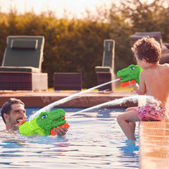 Pistola Lanza Agua Dinosaurio Niños Juguete Playa Piscina - Lhua Store