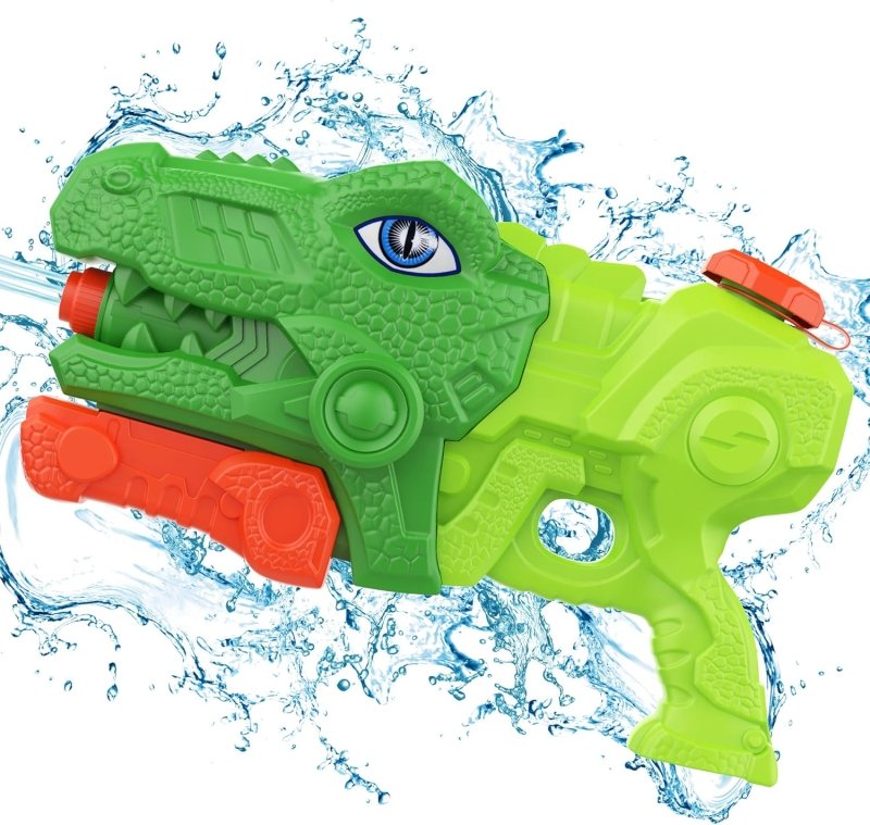 Pistola Lanza Agua Dinosaurio Niños Juguete Playa Piscina - Lhua Store