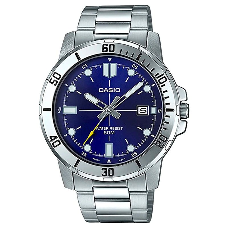 Reloj Hombre Casio Mtp - vd01d - 2e Plateado Análogo - Lhua Store