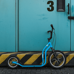 Scooter Bicicleta Yedoo Three Blue Aro 16/12 Niños - Lhua Store