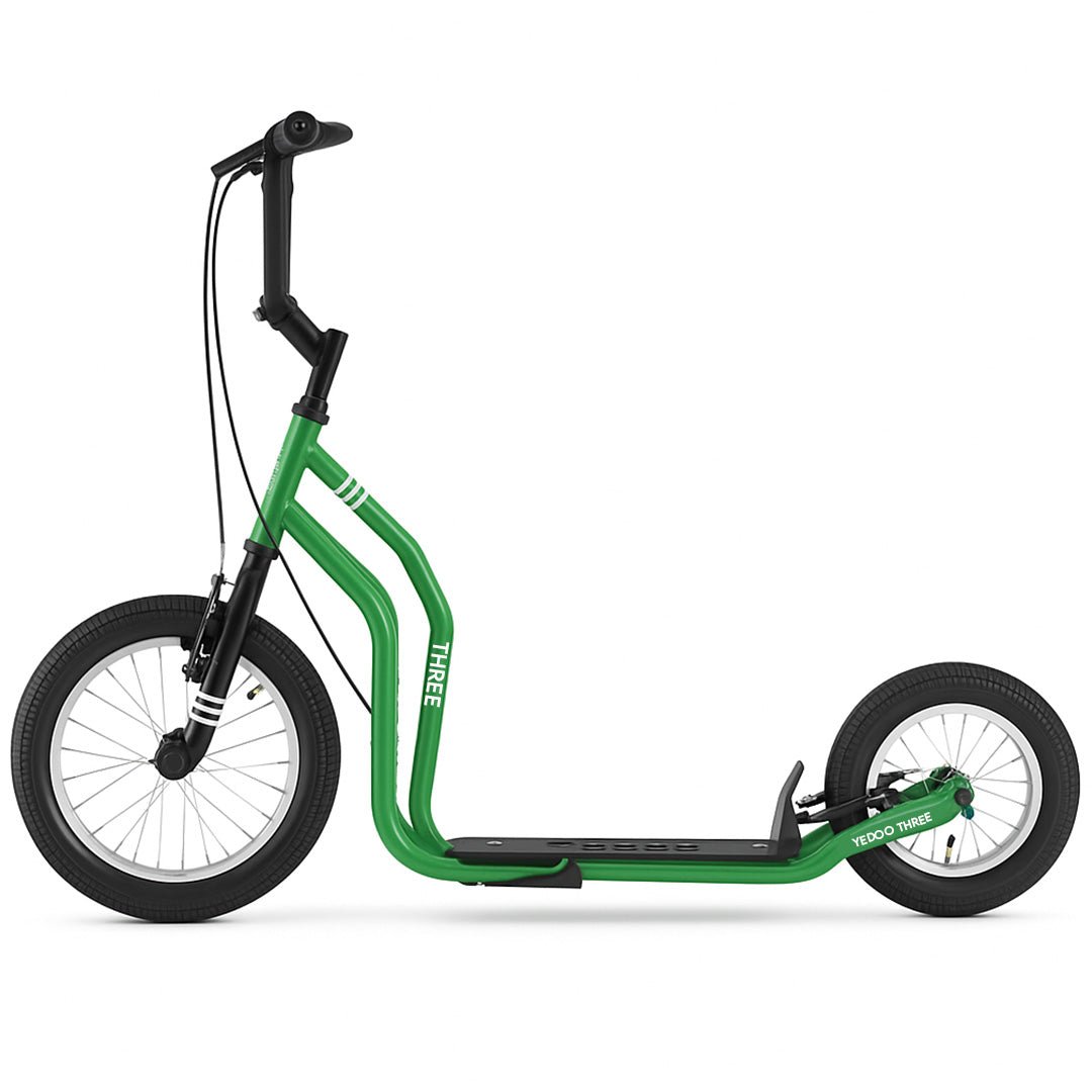 Scooter Bicicleta Yedoo Three Green Aro 16/12 Niños - Lhua Store