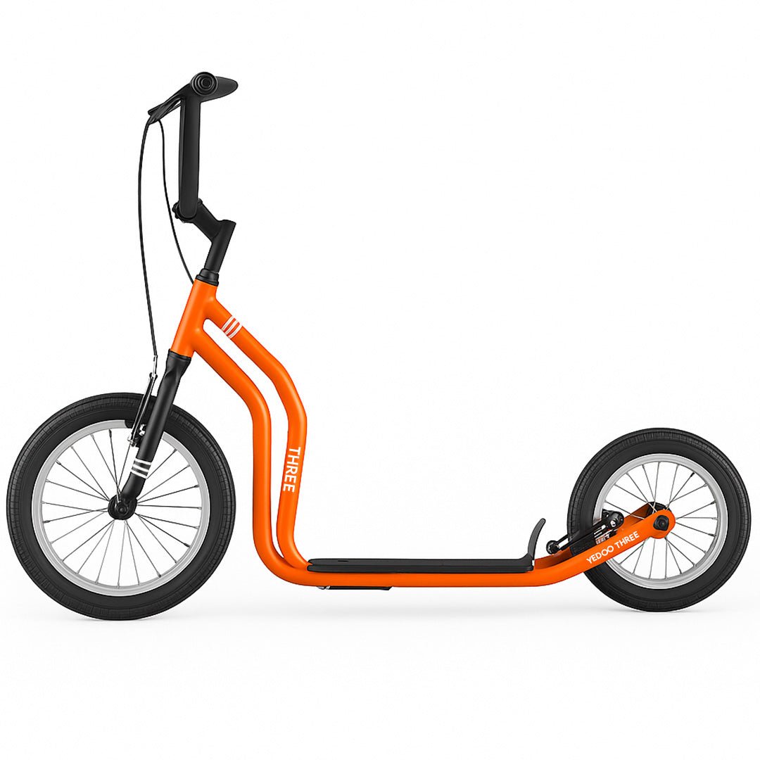 Scooter Bicicleta Yedoo Three Red Aro 16/12 Niños - Lhua Store