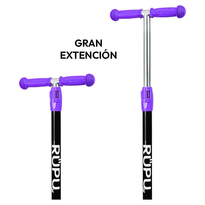 Scooter Monopatin Rupu Mandala Regulable Ruedas Led - Lhua Store