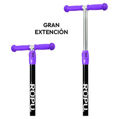 Scooter Monopatin Rupu Mandala Regulable Ruedas Led - Lhua Store