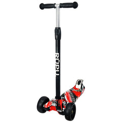 Scooter Monopatin Rupu Rally Extreme Regulable Rueda Led - Lhua Store