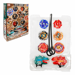 Set 6 Beyblade Dinosaurio Park con Lanzador Juguete Niños - Lhua Store