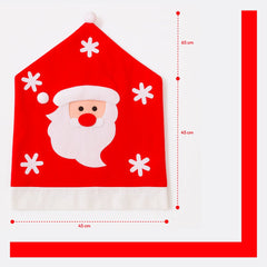 Set 6 Fundas Cubre Sillas Pascuero Navidad Decoración - Lhua Store