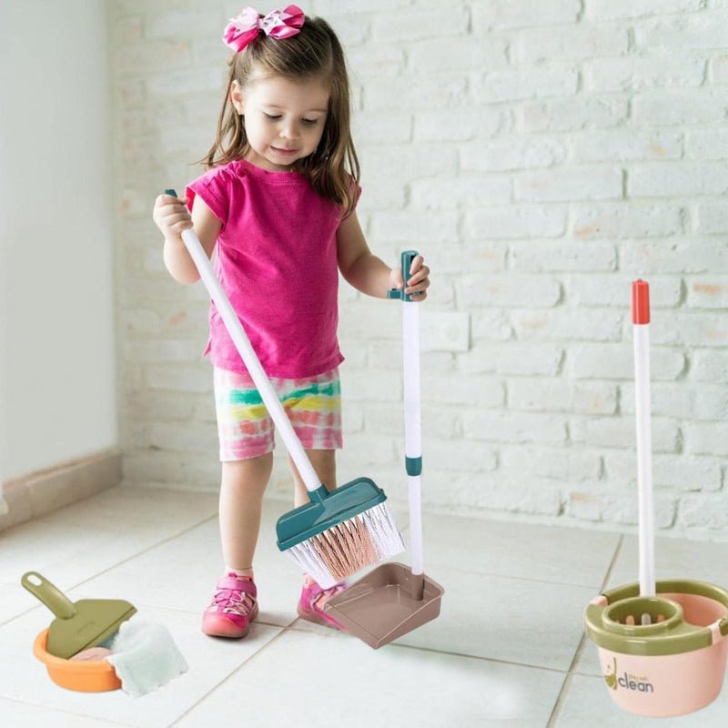 Set Aseo Juguete Limpieza Infantil Didáctico 18 Pcs Niños - Lhua Store