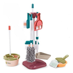 Set Aseo Juguete Limpieza Infantil Didáctico 18 Pcs Niños - Lhua Store