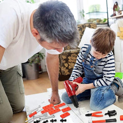 Set Herramientas Juguete 42 Piezas Taladro Eléctrico Niños - Lhua Store