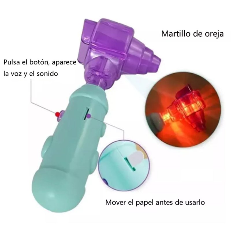 Set Juguetes Médico Doctora 25 Pzs Infantil Con Luz Y Sonido - Lhua Store