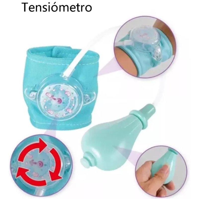 Set Juguetes Médico Doctora 25 Pzs Infantil Con Luz Y Sonido - Lhua Store