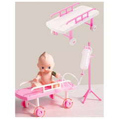 Set Médico Juguete 63 Piezas Niños Doctora Maletín Rosa - Lhua Store