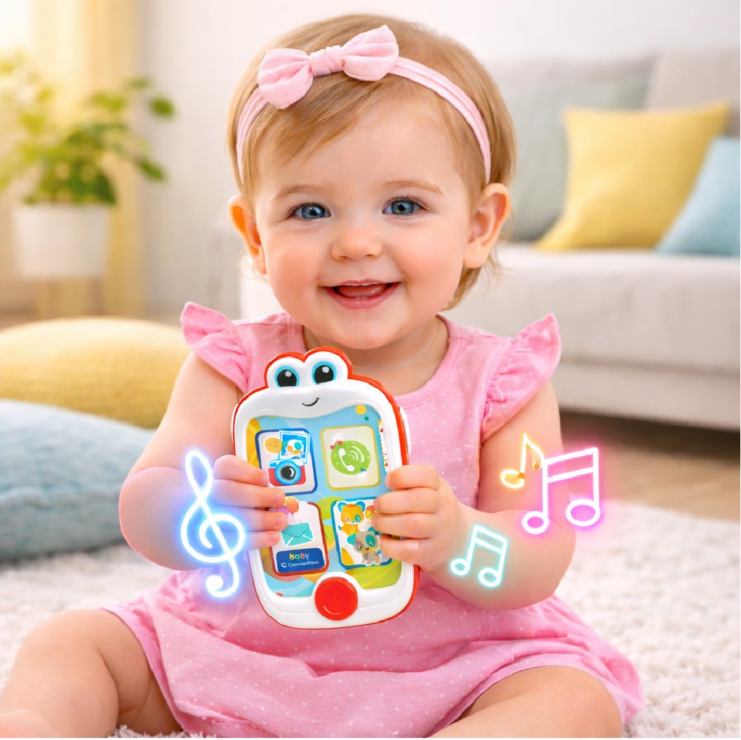 Teléfono Inteligente Juguete Bebé Sonidos Baby Clementoni - Lhua Store