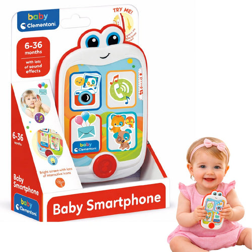 Teléfono Inteligente Juguete Bebé Sonidos Baby Clementoni - Lhua Store