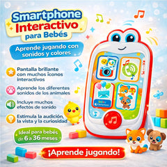 Teléfono Inteligente Juguete Bebé Sonidos Baby Clementoni - Lhua Store