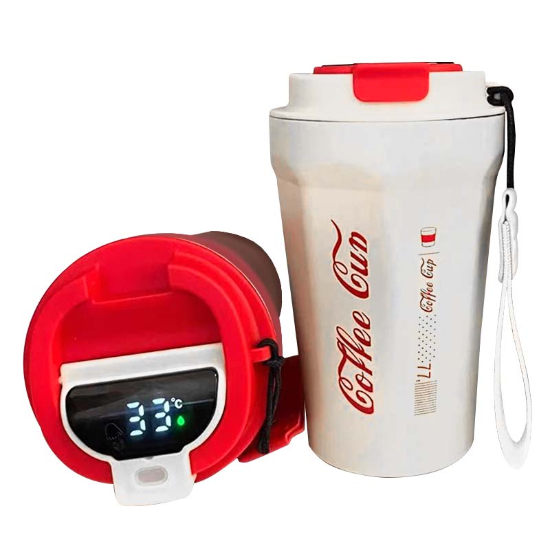 Vaso Termo Eléctrico Con Temperatura 390ml Frio Caliente - Lhua Store