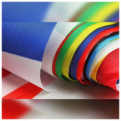 100 Banderas De Países Del Mundo 25 Metros Banderines - LhuaStore