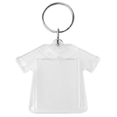 100 Llaveros Acrílico Camiseta Portafoto Publicitario - LhuaStore
