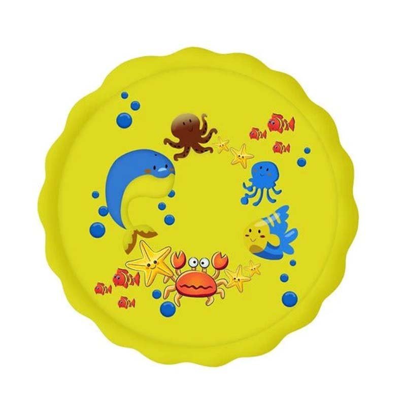 Alfombra De Agua 170 Cm Piscina Lanza Chorros Niños - LhuaStore