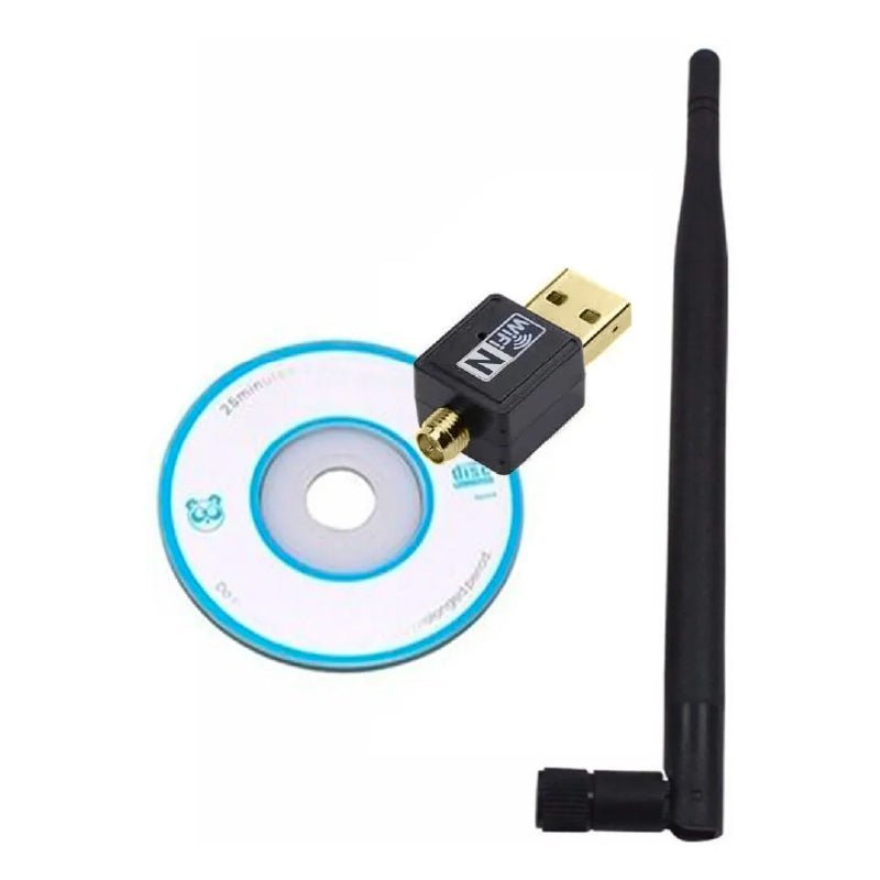 Mini antena WIFI USB adaptador Wireless 150 Mbps Nano LAN WI-FI Gran  Potencia