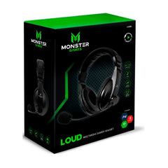 Audífono Gamer Loud Monster Games 550 Ps4 Xbox Nswitch Pc - LhuaStore