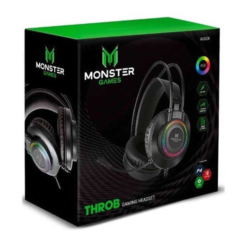 Audifono Gamer Thorb Monster Games Au624 Ps4 Xbox NswitchPc - LhuaStore