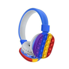Audífonos Bluetooth Pop It Push Fidget Inalambrico Colores - LhuaStore