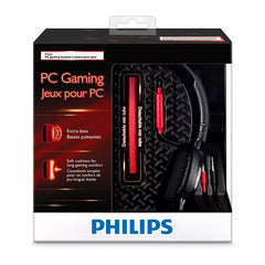 Audífonos gamer Philips SHG7210 negro - LhuaStore