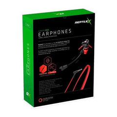 Audifonos Gamer Reptilex Rx0032 Rojo Micrófono Desmontable - LhuaStore