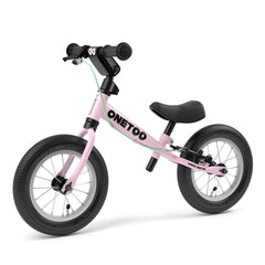 Bicicleta Aprendizaje Sin Pedales Yedoo Onetoo Candy Pink Aro 12 Niños - LhuaStore
