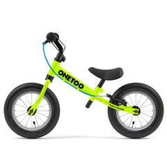 Bicicleta Aprendizaje Sin Pedales Yedoo Onetoo Lime Aro 12 Niños - LhuaStore