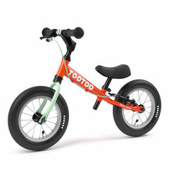 Bicicleta Aprendizaje Sin Pedales Yedoo Tootoo 13109 Red Orange Aro 12 Niños - LhuaStore