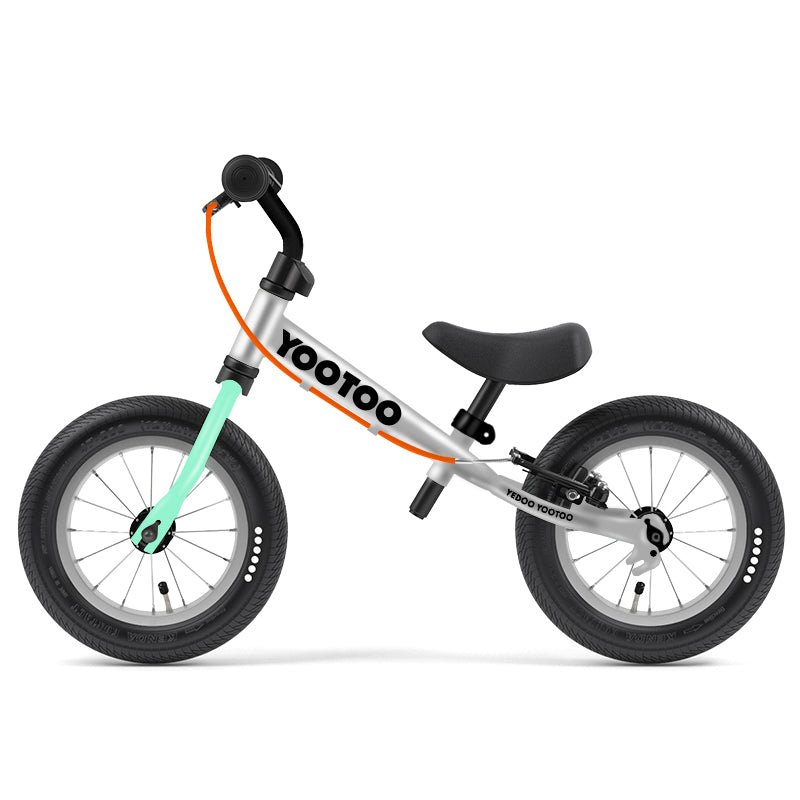 Bicicleta Aprendizaje Sin Pedales Yedoo Yootoo Mint Aro 12 Niños - LhuaStore