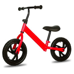 Bicicleta De Equilibrio Sin Pedales Niños Rojo - LhuaStore