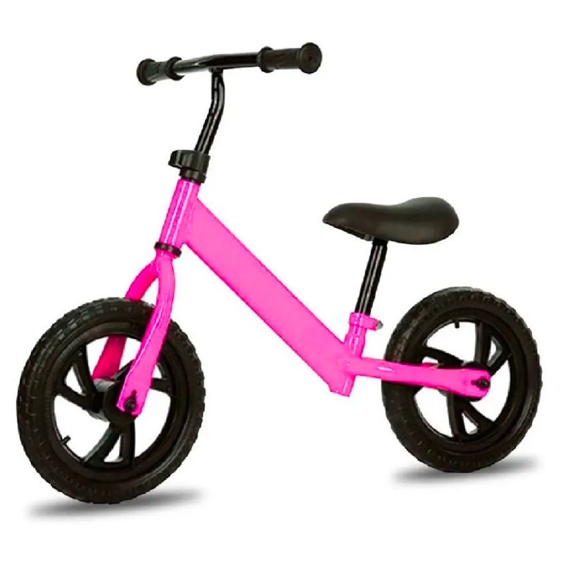 Bicicleta De Equilibrio Sin Pedales Niños Rosado - LhuaStore