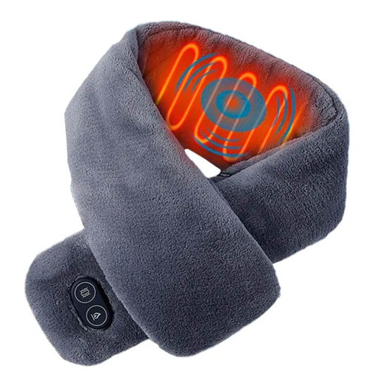 Bufanda Masajeador Cervical Con Calefactor Usb 5v - LhuaStore