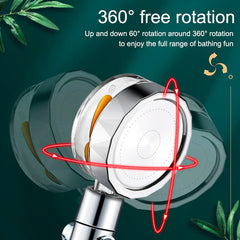 Cabezal Ducha Espiral Baño Vip 360º Colores - LhuaStore